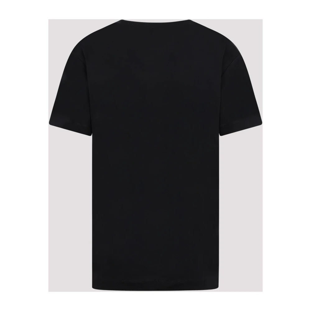 Patou Zwart Katoenen Iconisch T-Shirt Vrouwen Black Dames
