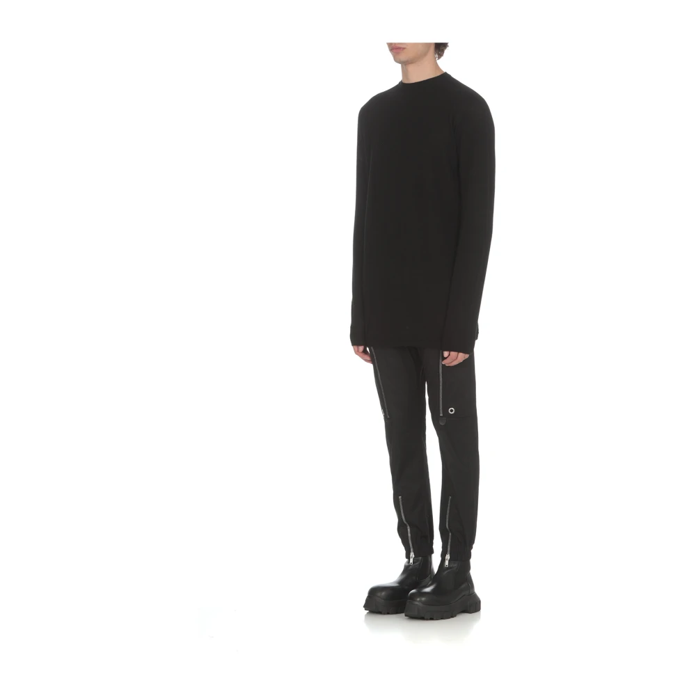 Rick Owens Oversized Trui Black Heren