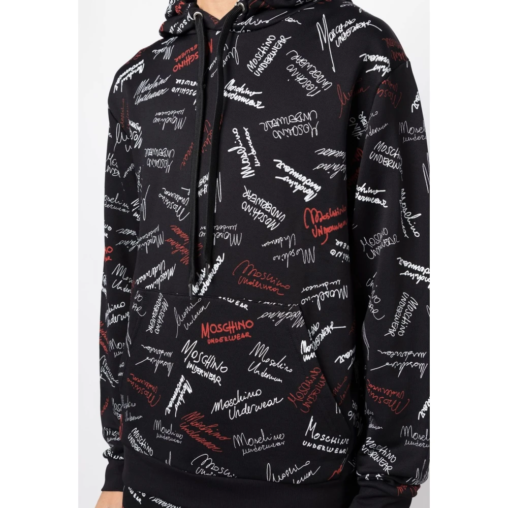 Moschino Herenondergoed Sweatshirt Black Heren