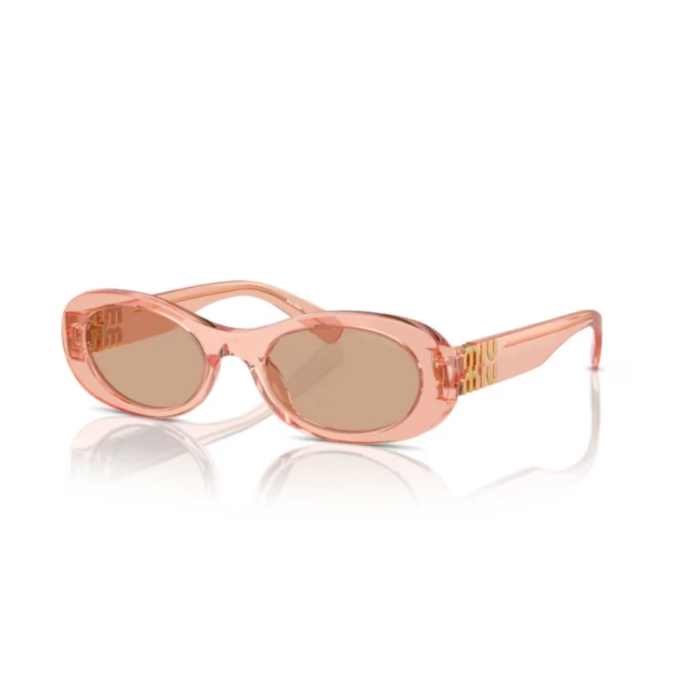 Miu Miu Unisex Pink Elegant Sunglasses For Your Style