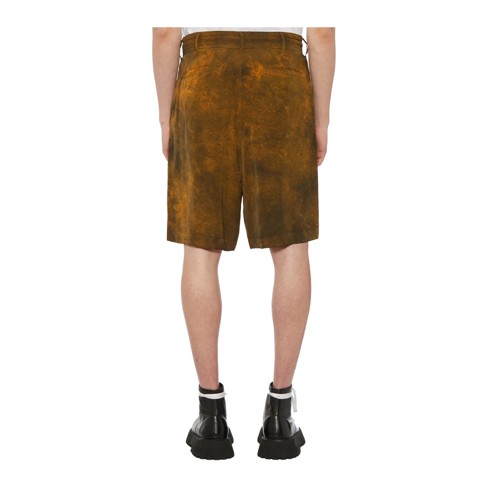 Andrea Ya aqov Viscose Bermuda Shorts Multicolor Heren