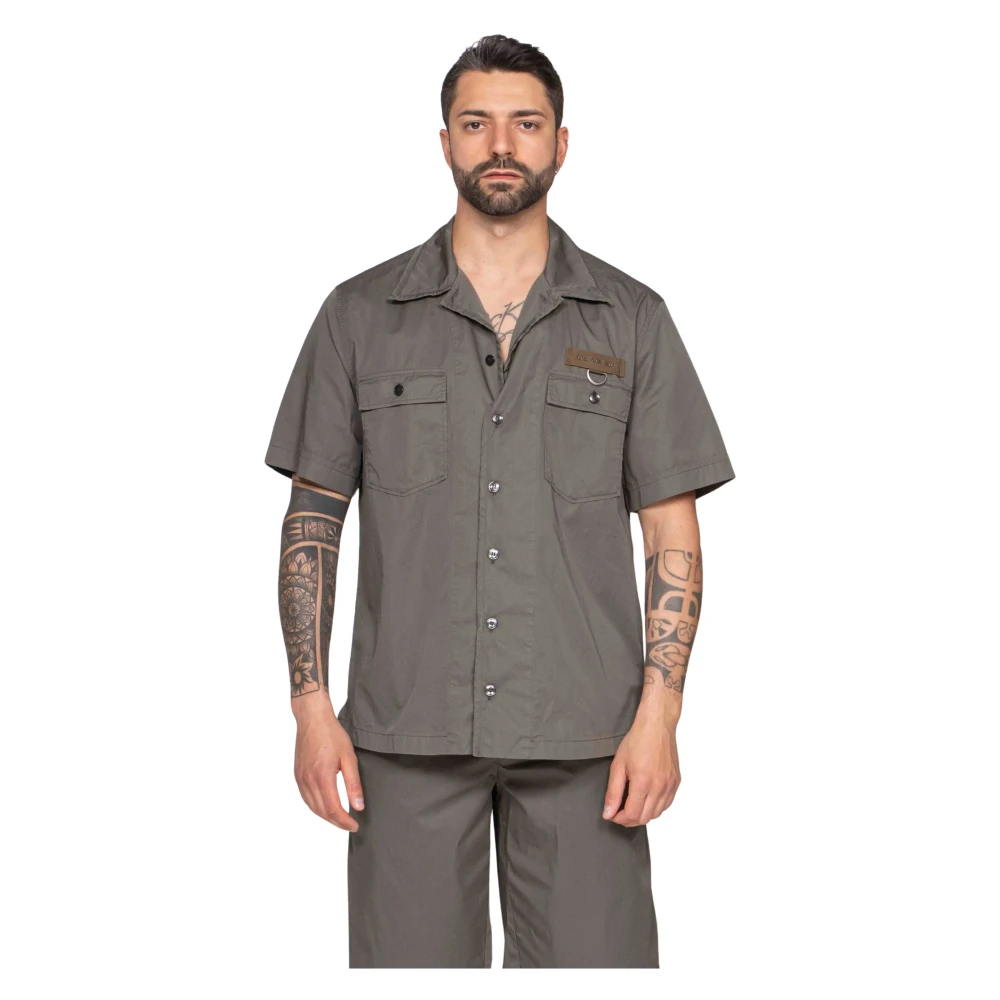 Dolce & Gabbana Uomo Grigio Magliette, L, New,