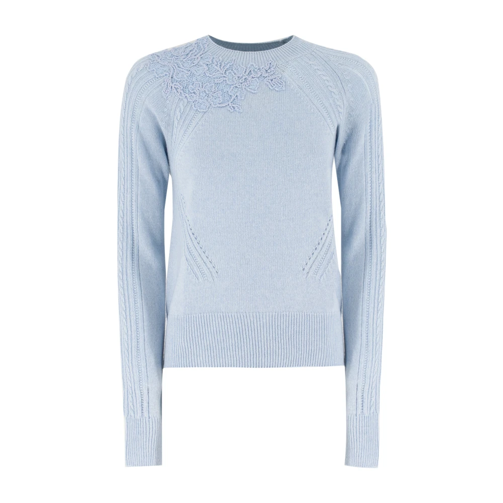 Knitwear > Round-neck Knitwear - - Ermanno Scervino - Modalova