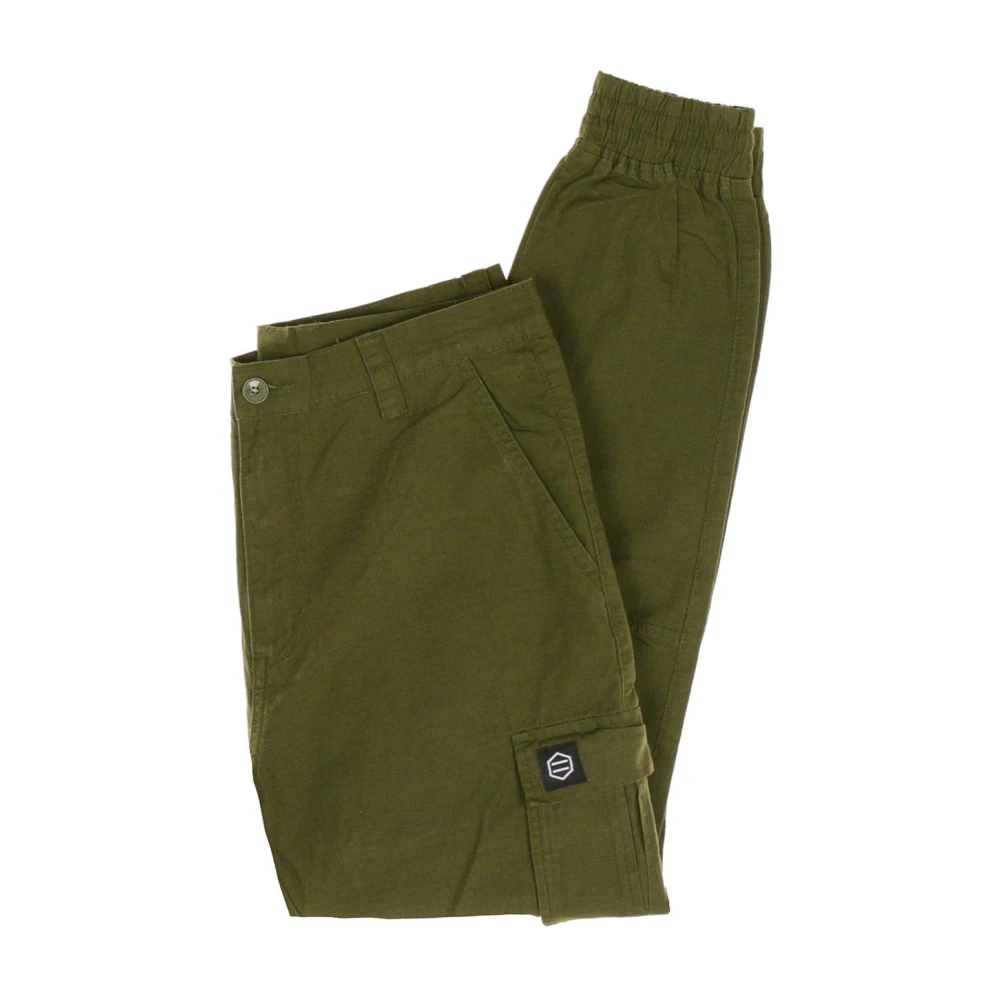 Dolly Noire Ripstop Groene Cargo Broek Green Heren