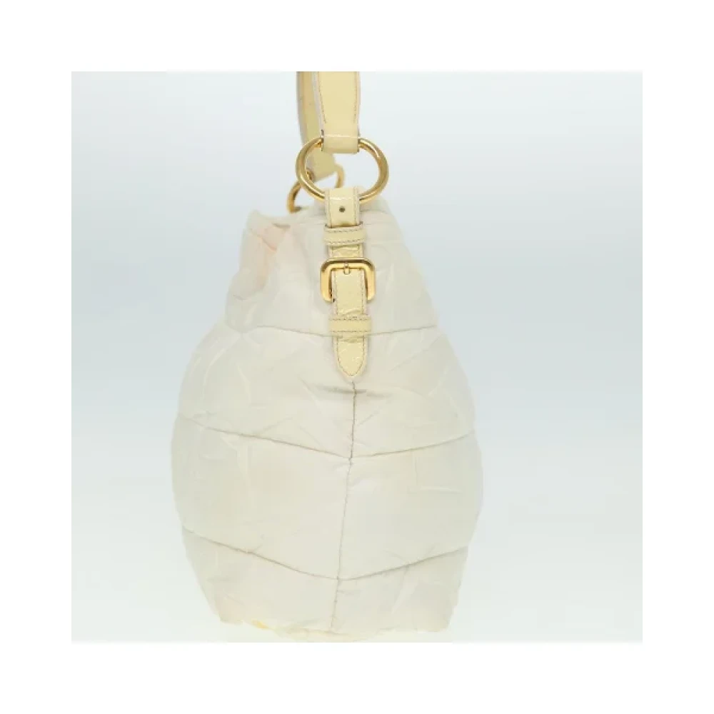 Prada Vintage Pre-owned Nylon prada-bags White Dames