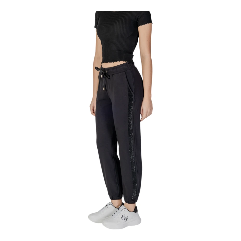 Liu Jo Sportieve Damesbroek Lente Zomer Collectie Black Dames