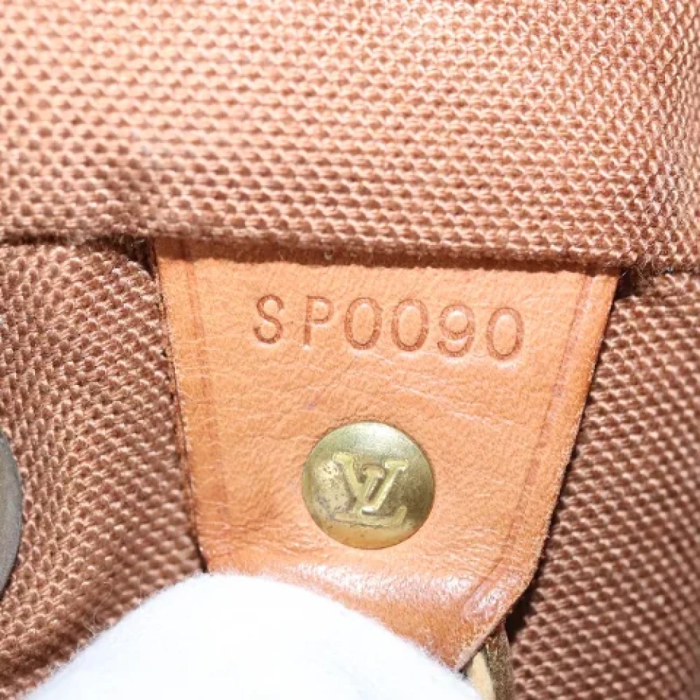 Louis Vuitton Vintage Pre-owned Canvas backpacks Brown Dames