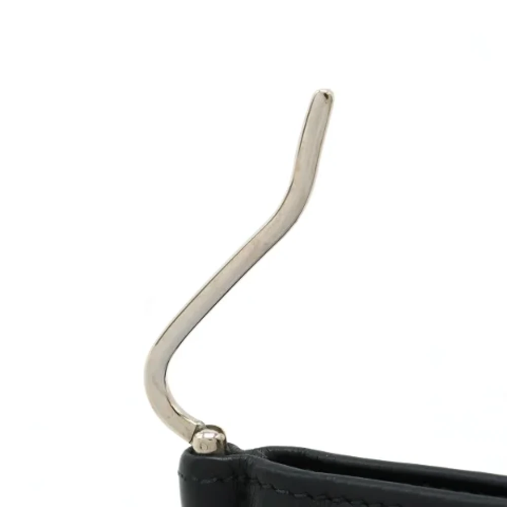 Gucci Vintage Pre-owned Leather wallets Black Dames