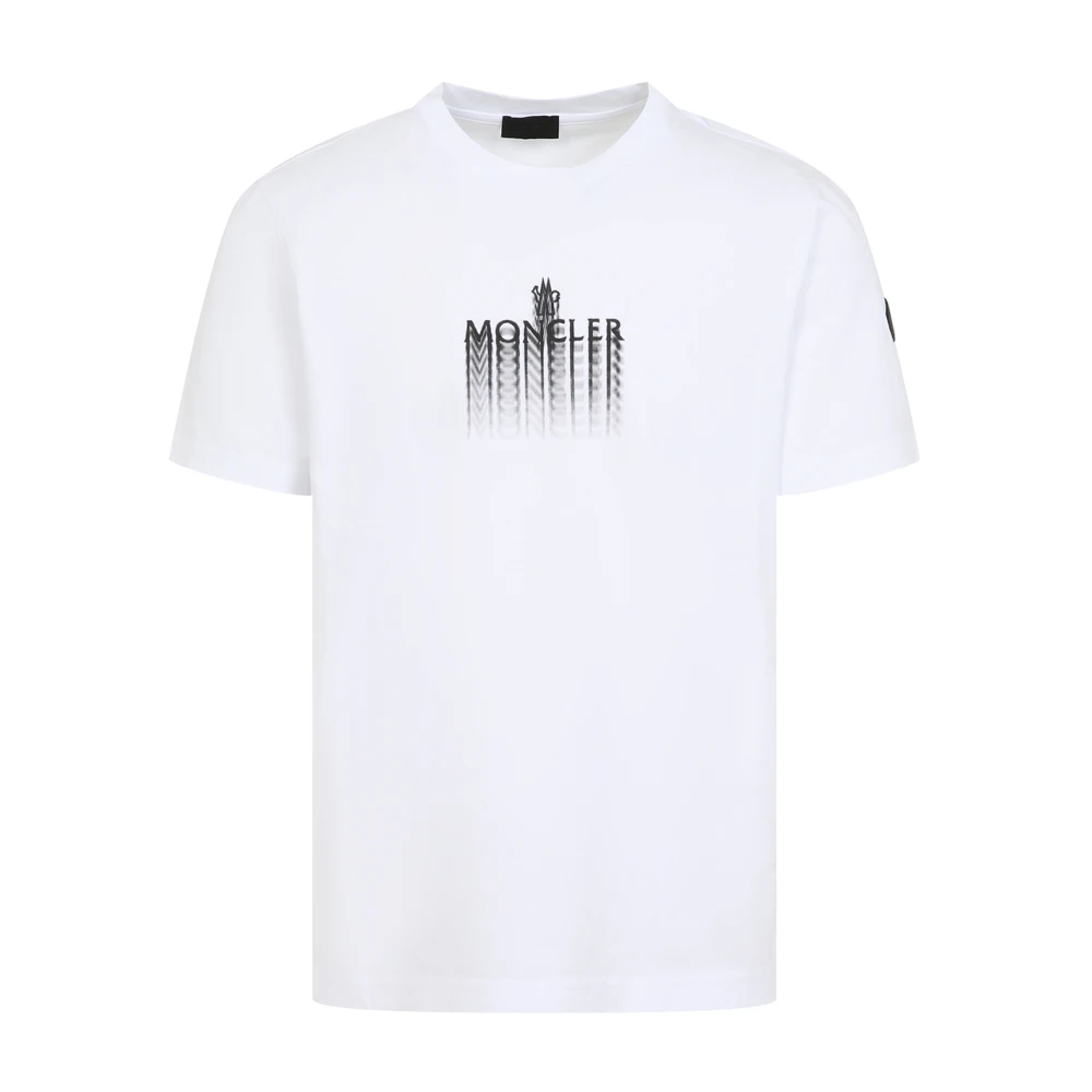 Moncler Stijlvol T-shirt voor mannen White Heren