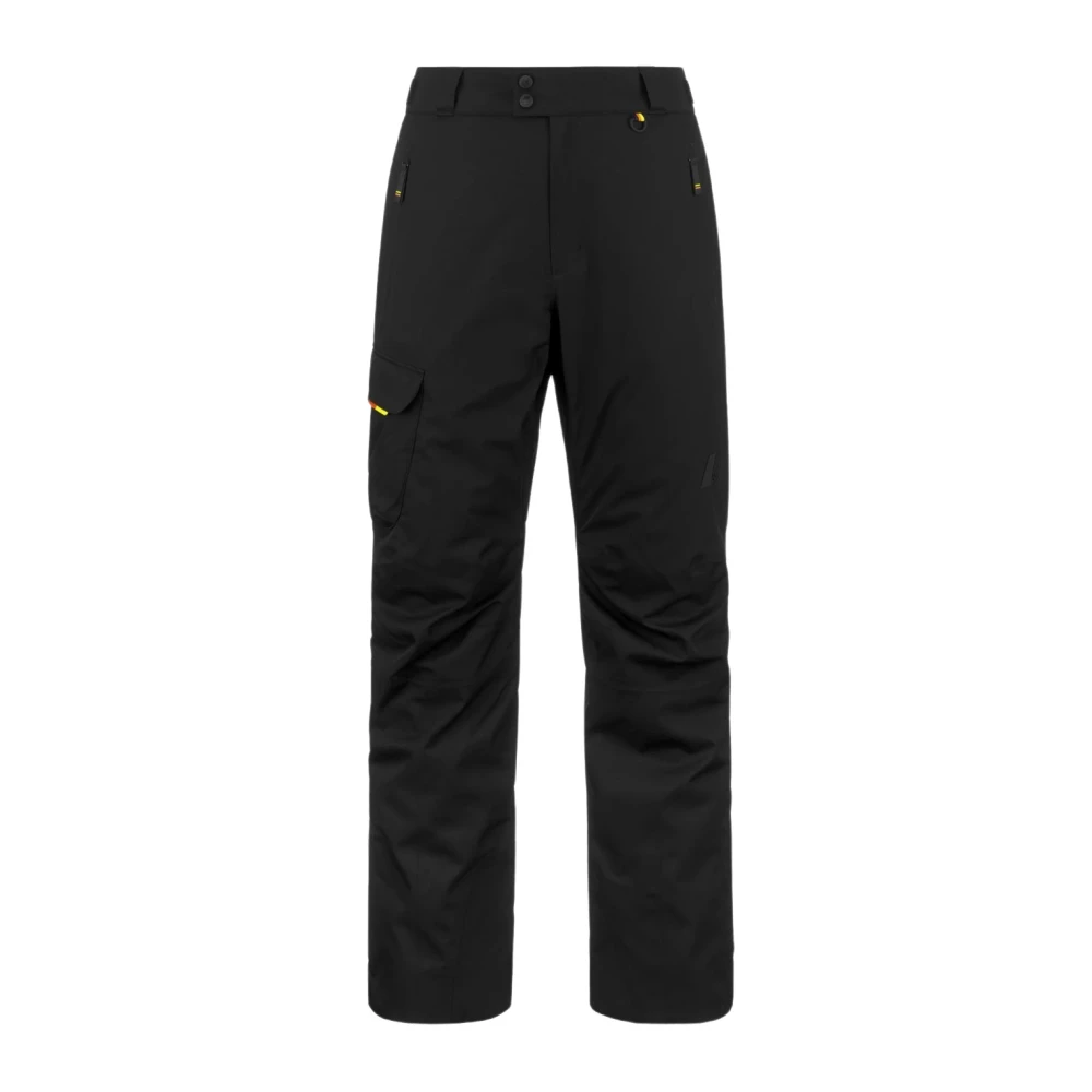 K-way Zwarte Lifestyle Waterdichte Skibroek Black Heren