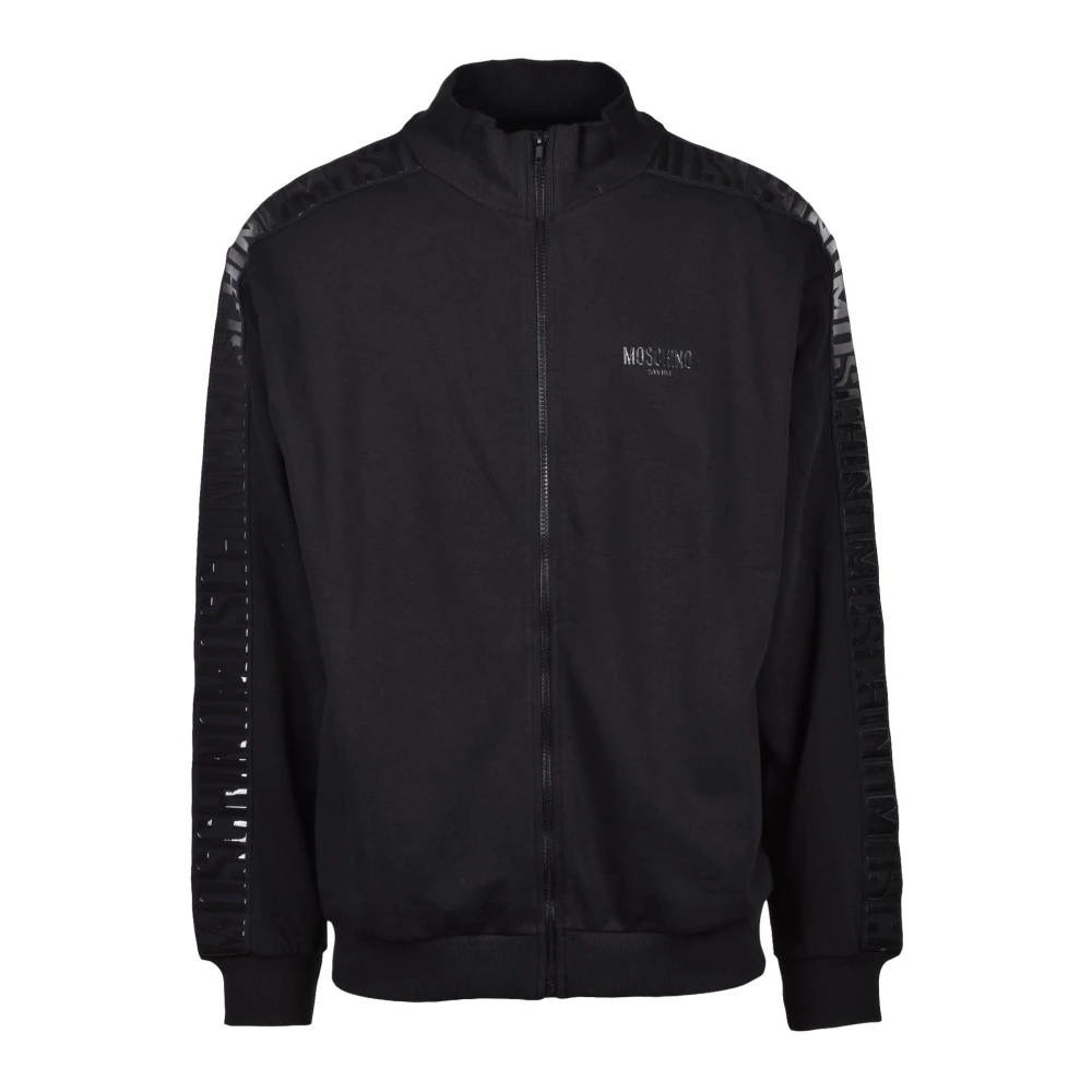 Moschino Zwem Sweatshirt 100% Katoen Model Black Heren