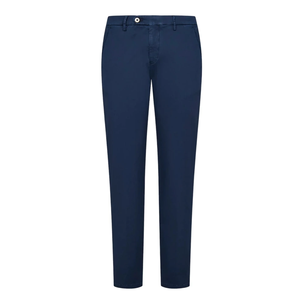 Michael Coal Stijlvolle Herenbroeken Blue Heren