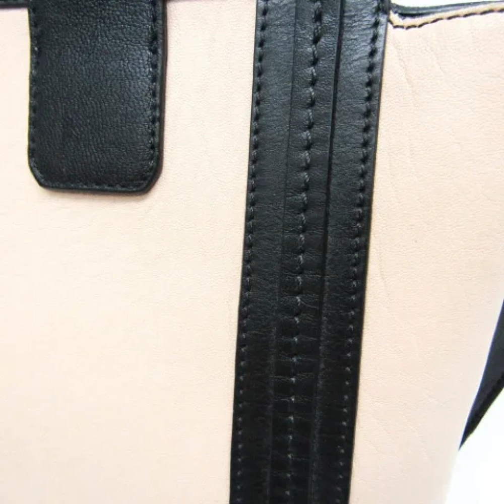 Chloé Pre-owned Leather handbags Beige Dames