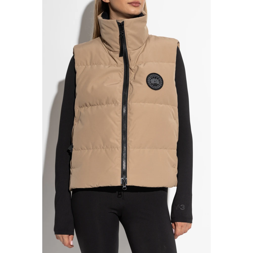 Canada Goose Donsvest Grandview Beige Dames