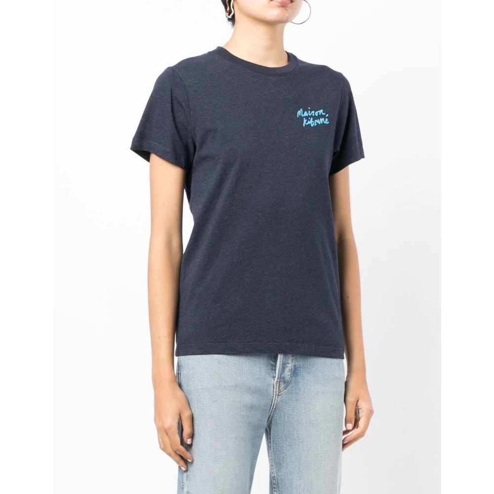Maison Kitsuné Tops Blue Dames