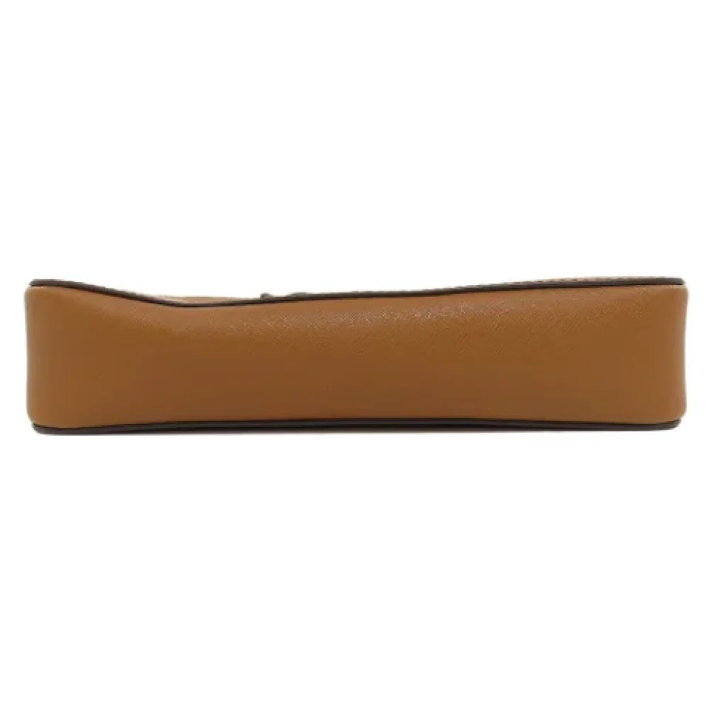 Michael Kors Pre-owned Leather shoulder-bags Brown Dames