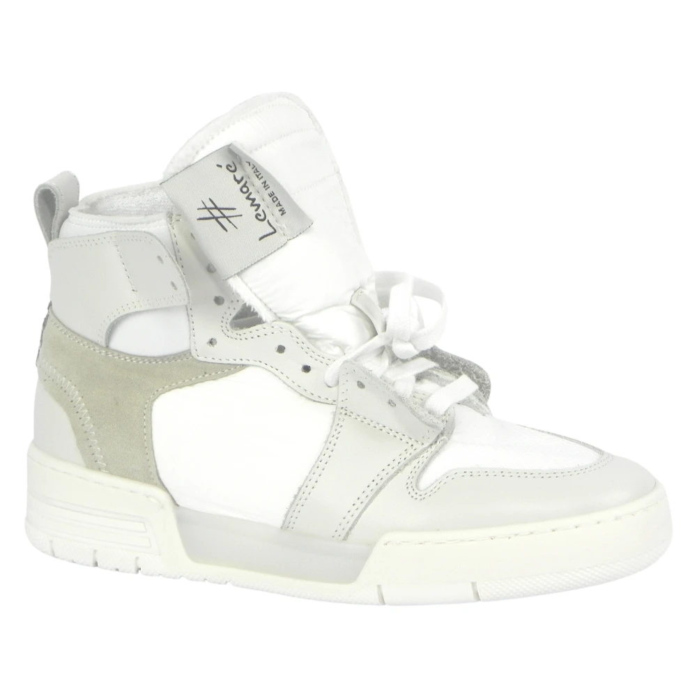 Lemaré Sneakers White Brown Dames
