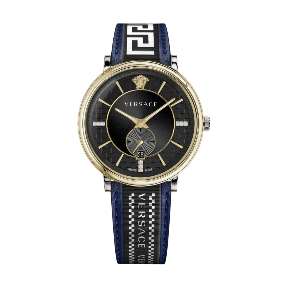 Versace Watches Blå Herr