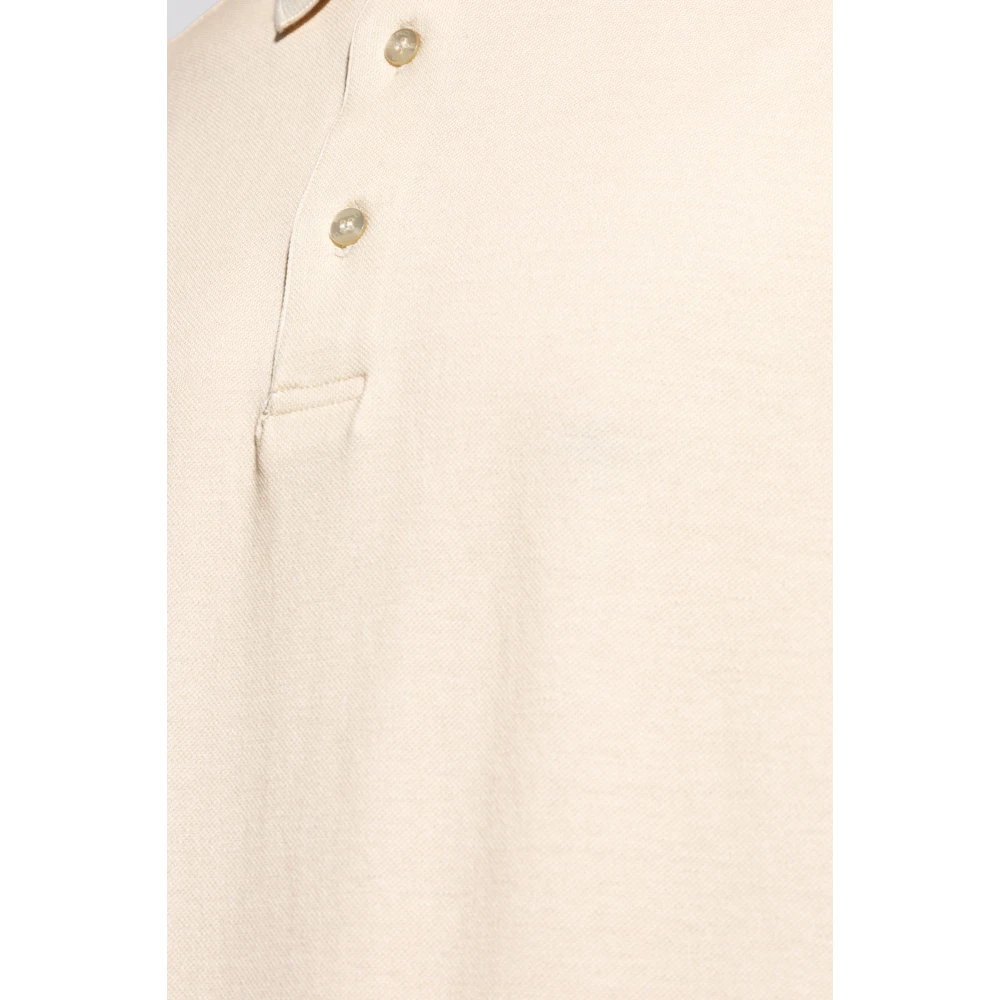 ETRO Polo met logo Beige Heren