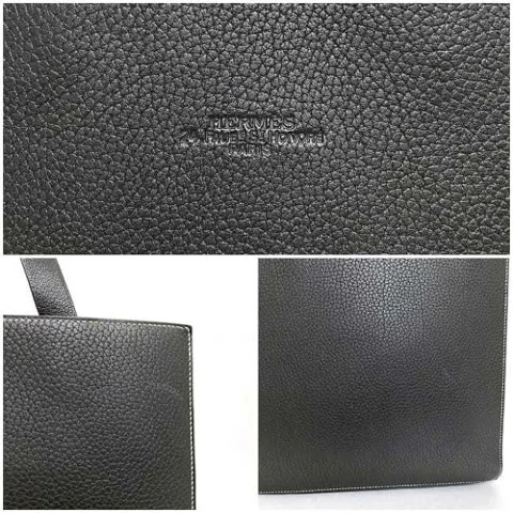 Hermès Vintage Pre-owned Fabric totes Black Dames