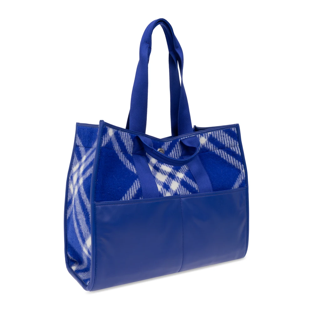 Burberry Shopper tas Blue Heren