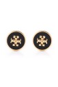 boucles-doreilles-bijoux-noir-or-double-t