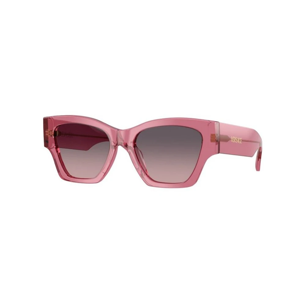 Versace Pink Sunglasses, Female, 53 Mm, Authentic Premium Glasses With Top-Notch Service
