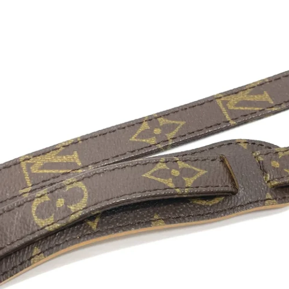 Louis Vuitton Vintage Pre-owned Cotton louis-vuitton-bags Brown Dames