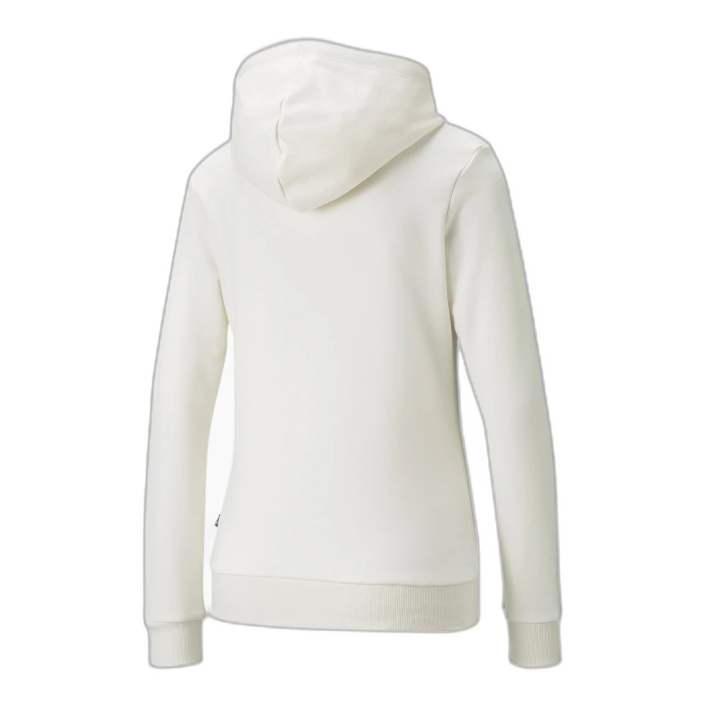 Puma Geborduurde hoodie voor vrouwen White Dames