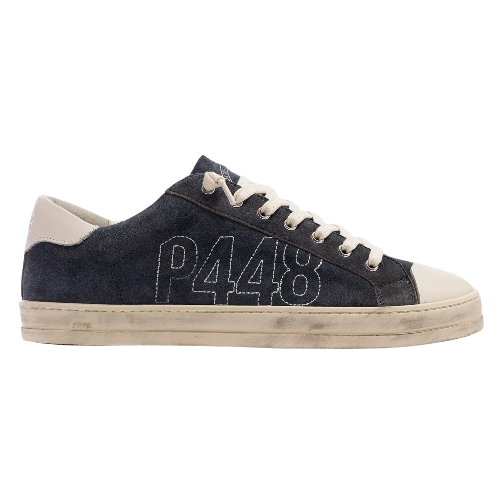 P448 John Stitch unisex Schoenen Blauw