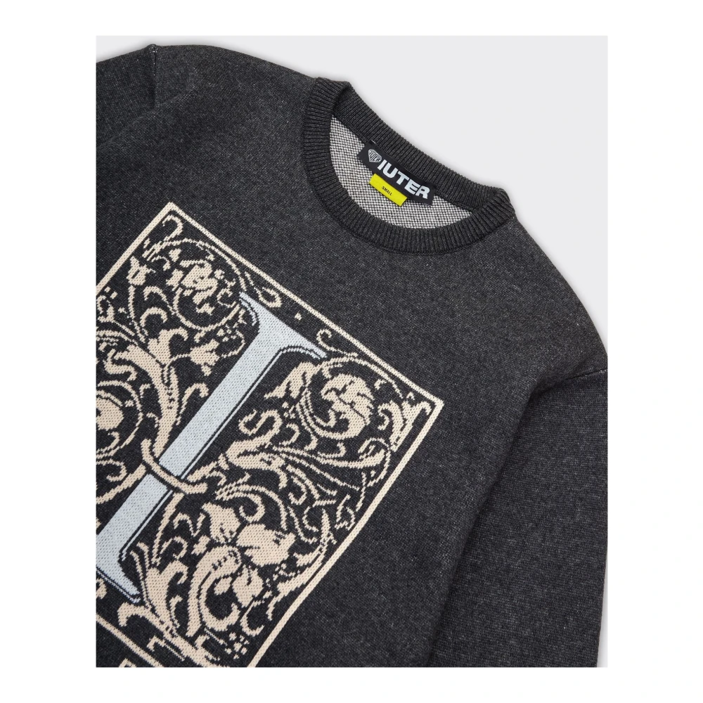 Iuter Asfalt Trui Gray Heren
