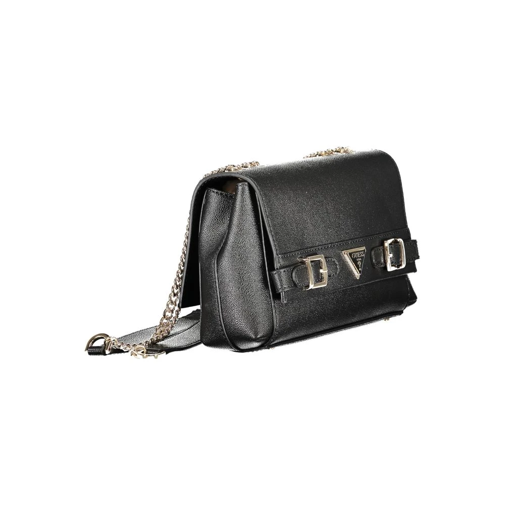 Guess Eco Ali Tas Zwart Handtas Black Dames