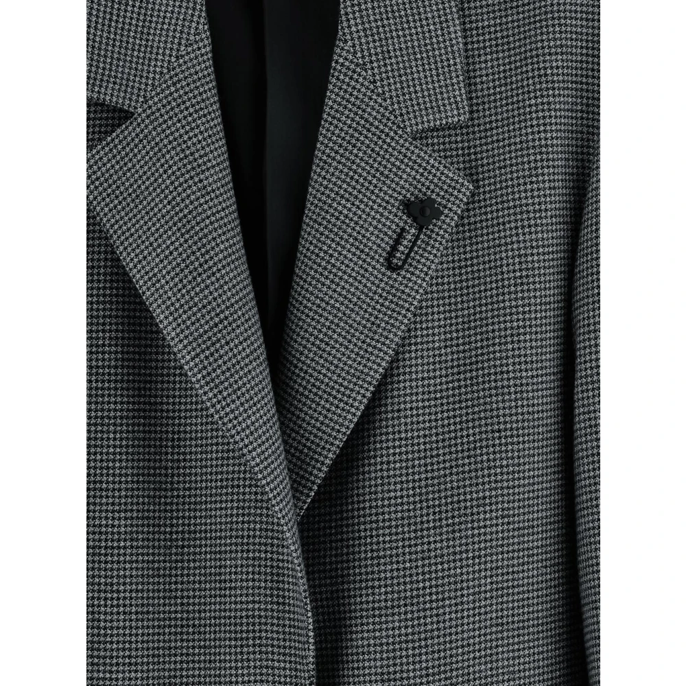 Lardini Wollen Klassieke Blazer Gray Dames