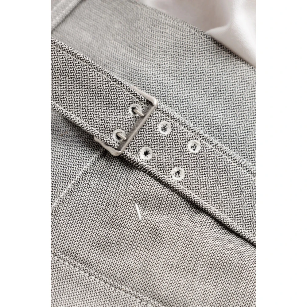 Maison Margiela Grijze 5 Zakken Katoenen Jeans Gray Heren