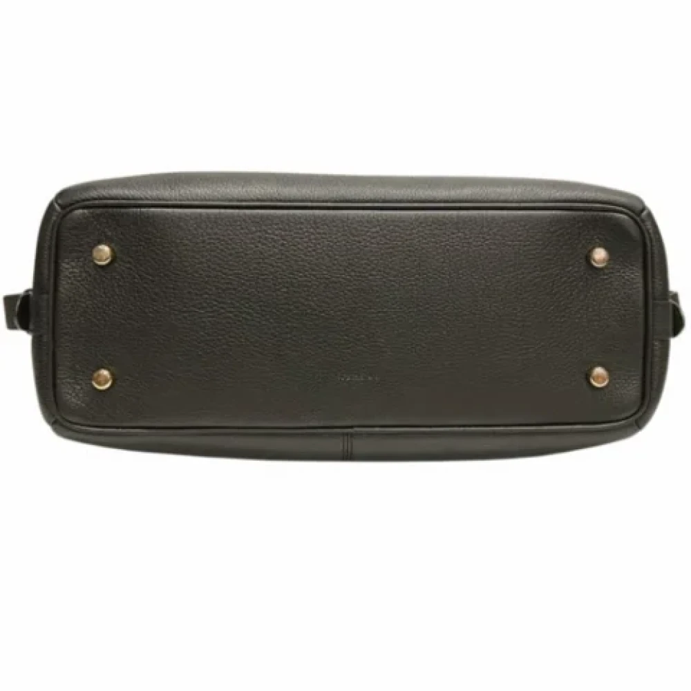 Coach Pre-owned Leather handbags Black Dames