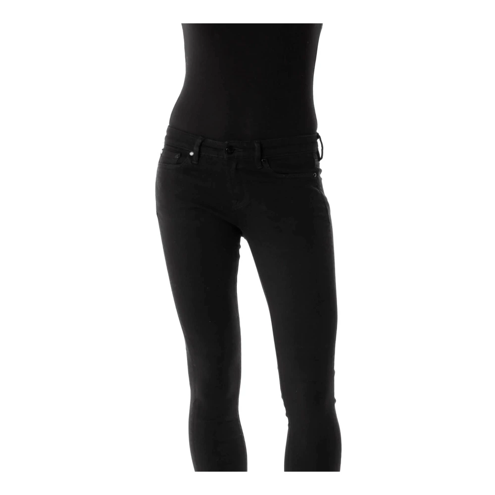 Denham Skinny Jeans Black Dames