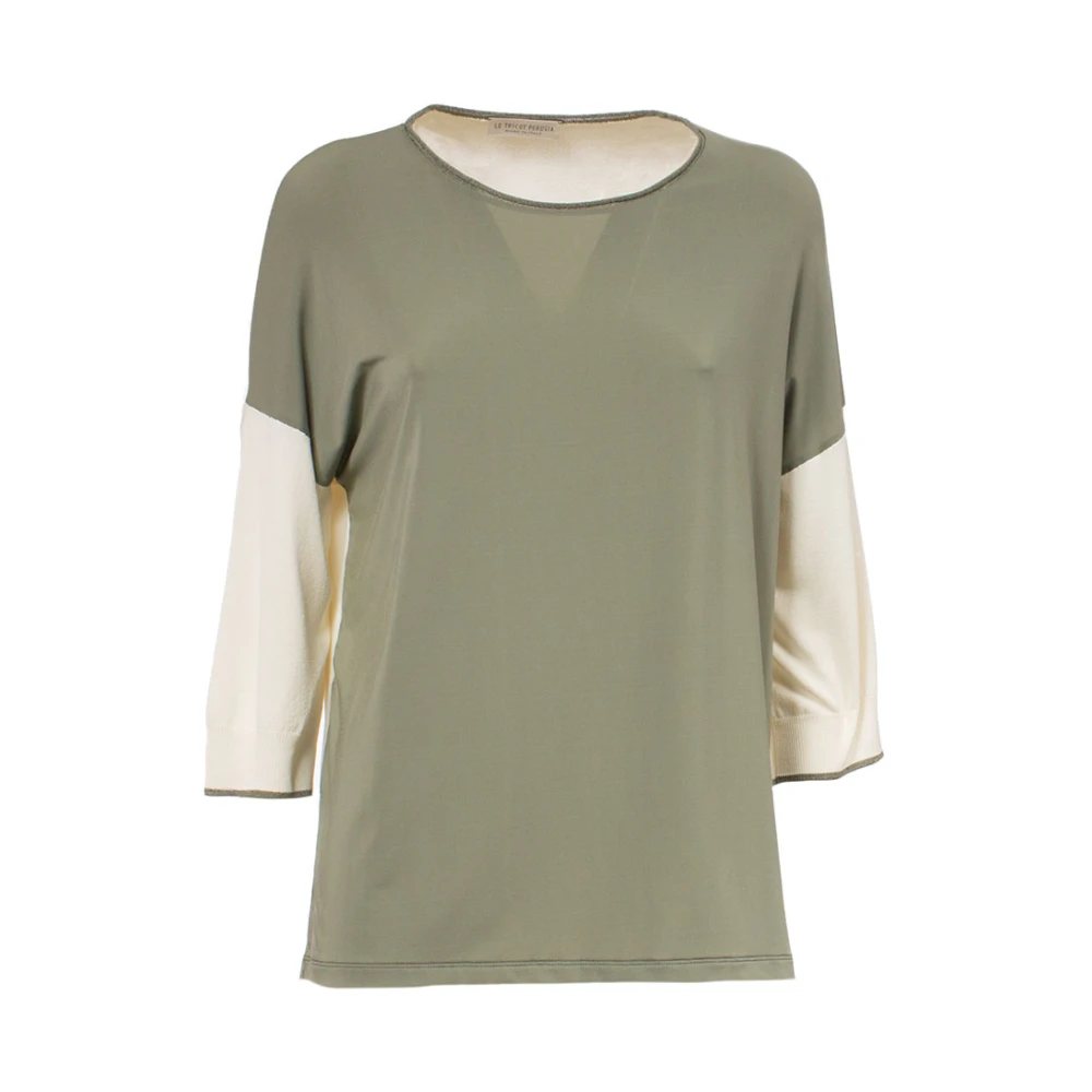 Blouses & Shirts > Blouses - - Le Tricot Perugia - Modalova