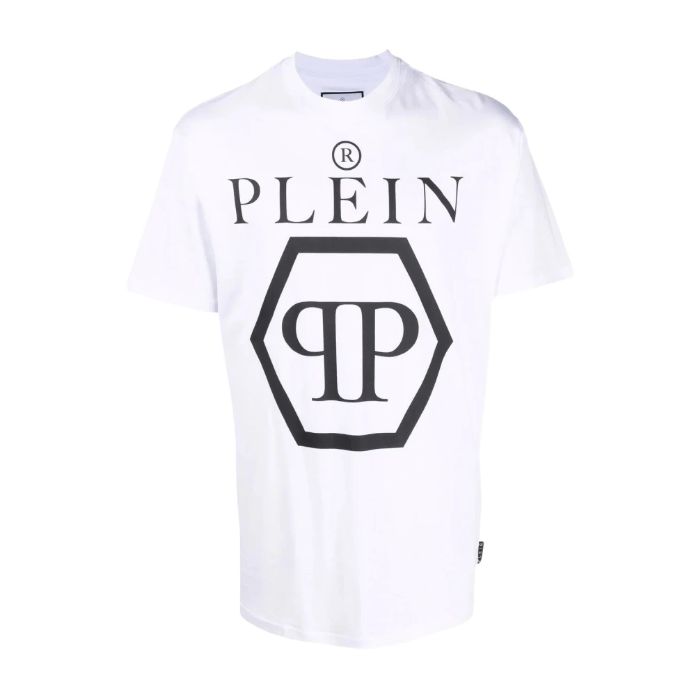 Philipp Plein Wit Casual Ronde Hals T-Shirt White Dames