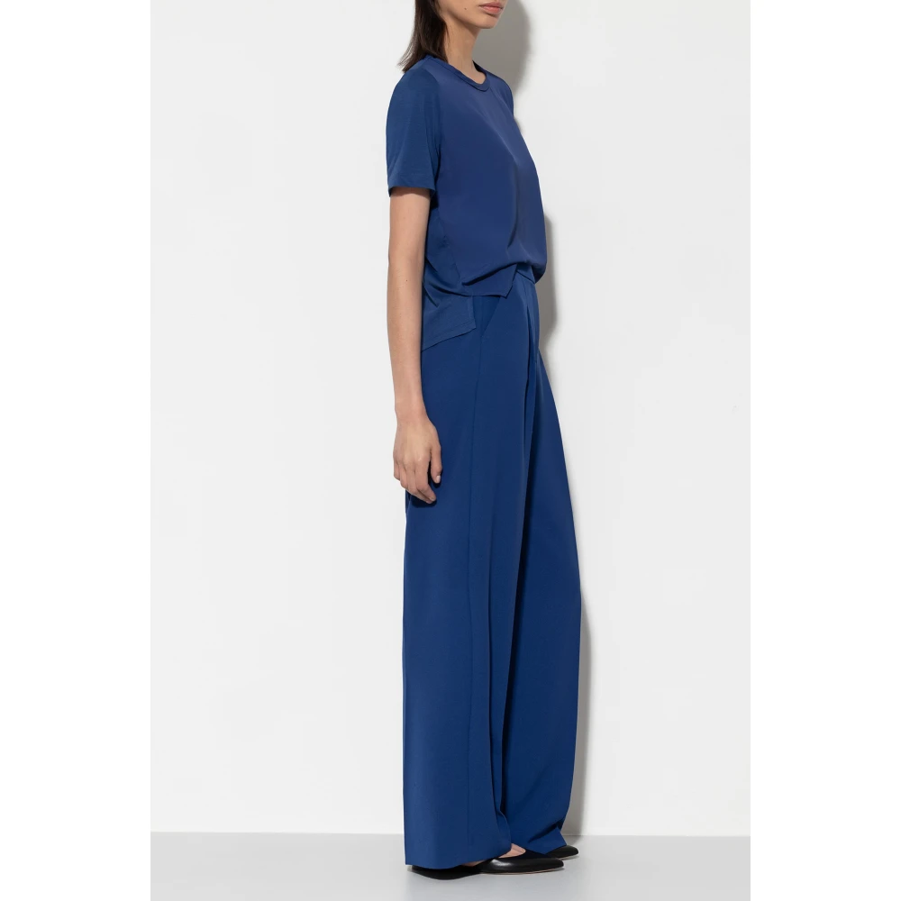 LUISA CERANO Elegante Wideleg-Broek diepblauw Blue Dames