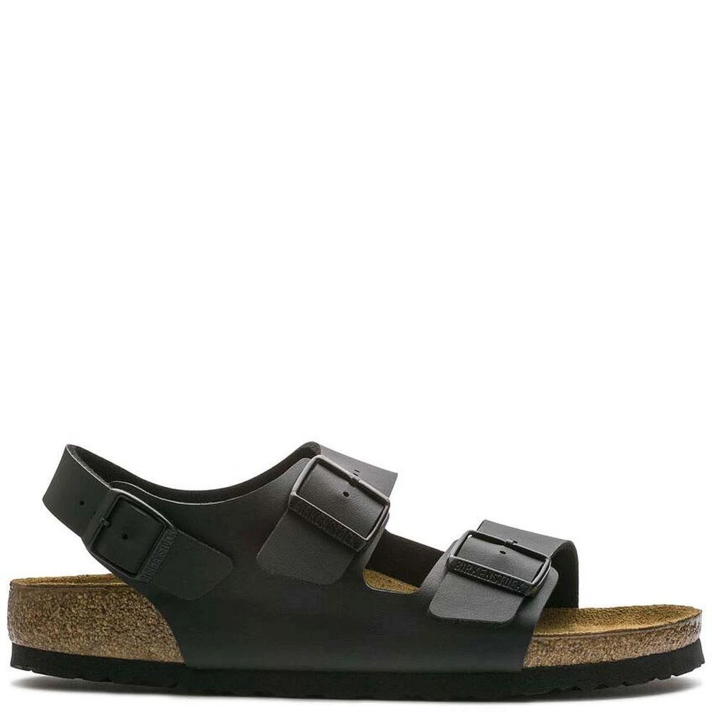 Birkenstock Men's Black Milano Birko-Flor Sandals