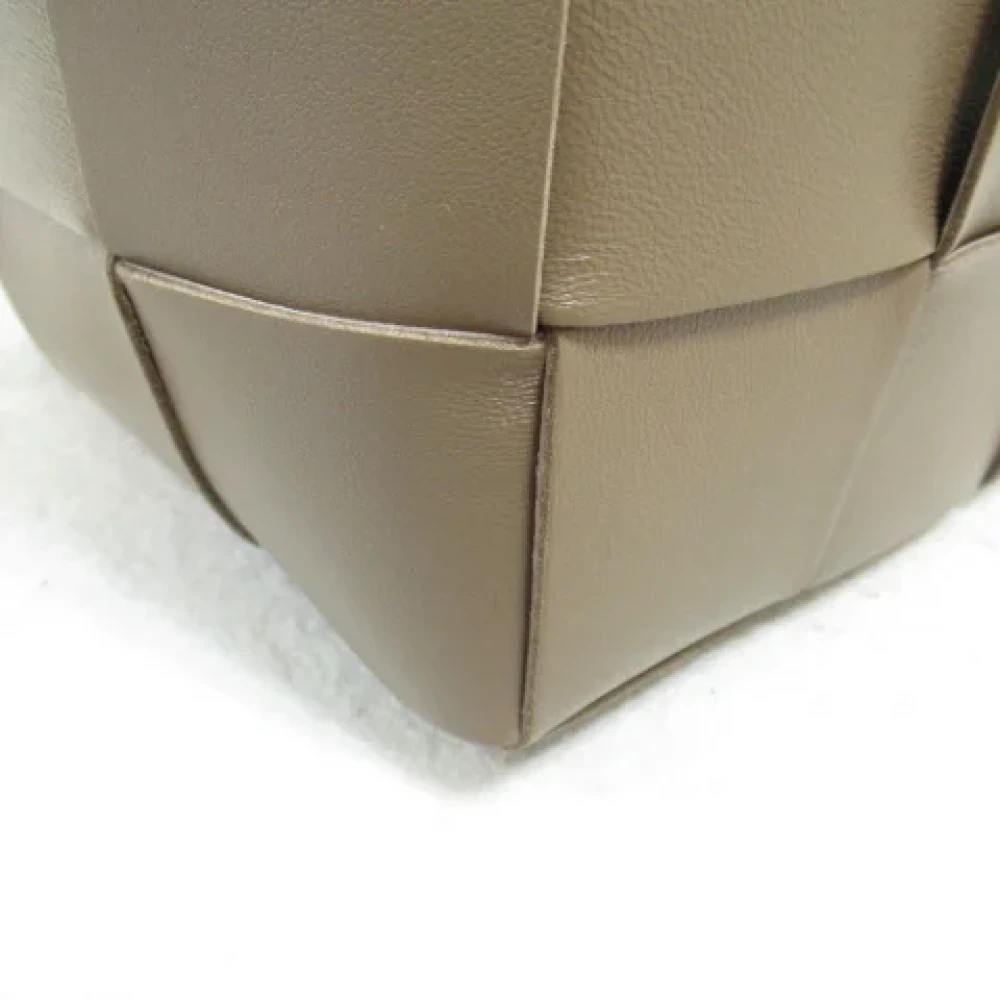 Bottega Veneta Vintage Pre-owned Leather shoulder-bags Brown Dames