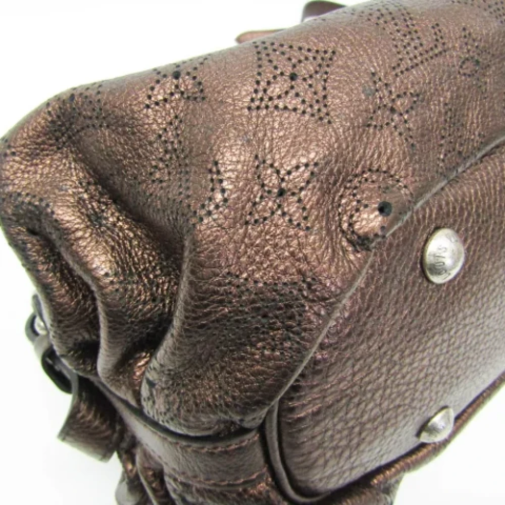Louis Vuitton Vintage Pre-owned Leather louis-vuitton-bags Brown Dames