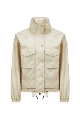 beige-teknisk-mesh-jacka-vattenavvisande