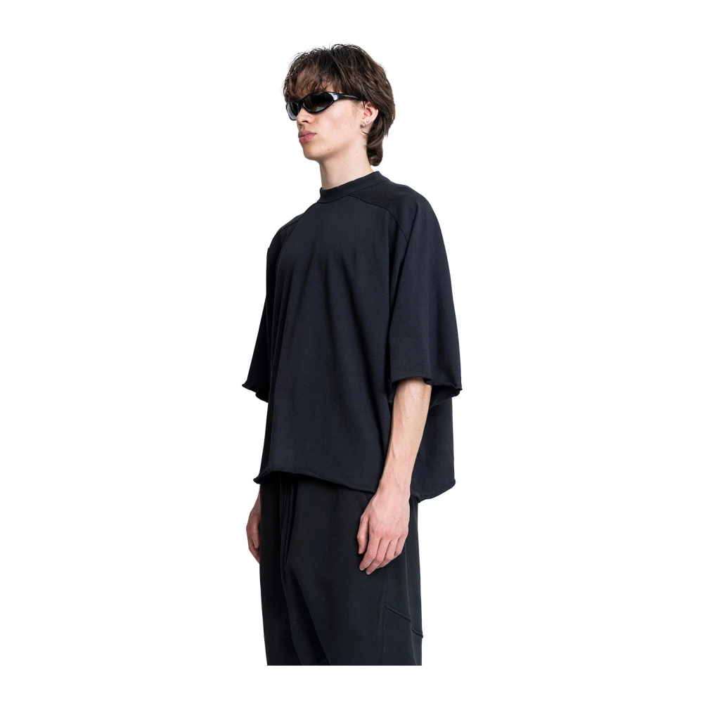 Entire Studios Gewassen Zwart Heavy Dart Tee Black Heren