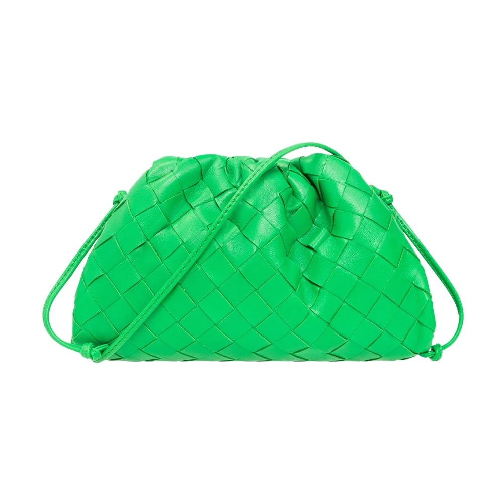 Bottega Veneta Pouch Mini shoulder bag Green, Dam