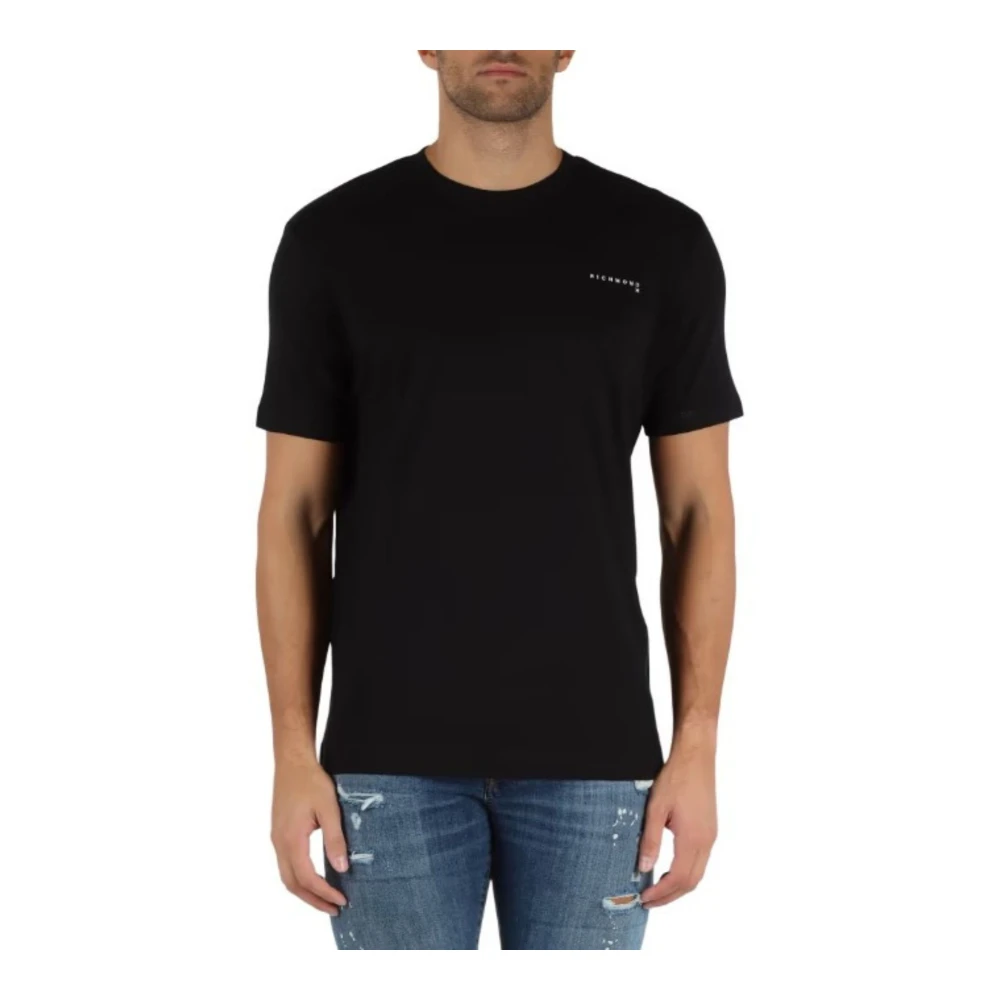 John Richmond Heren Alipo T-Shirt Black Heren