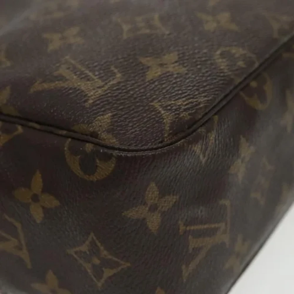 Louis Vuitton Vintage Pre-owned Canvas clutches Brown Dames