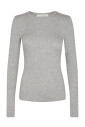 blouse-grise-melange-douce-et-confortable
