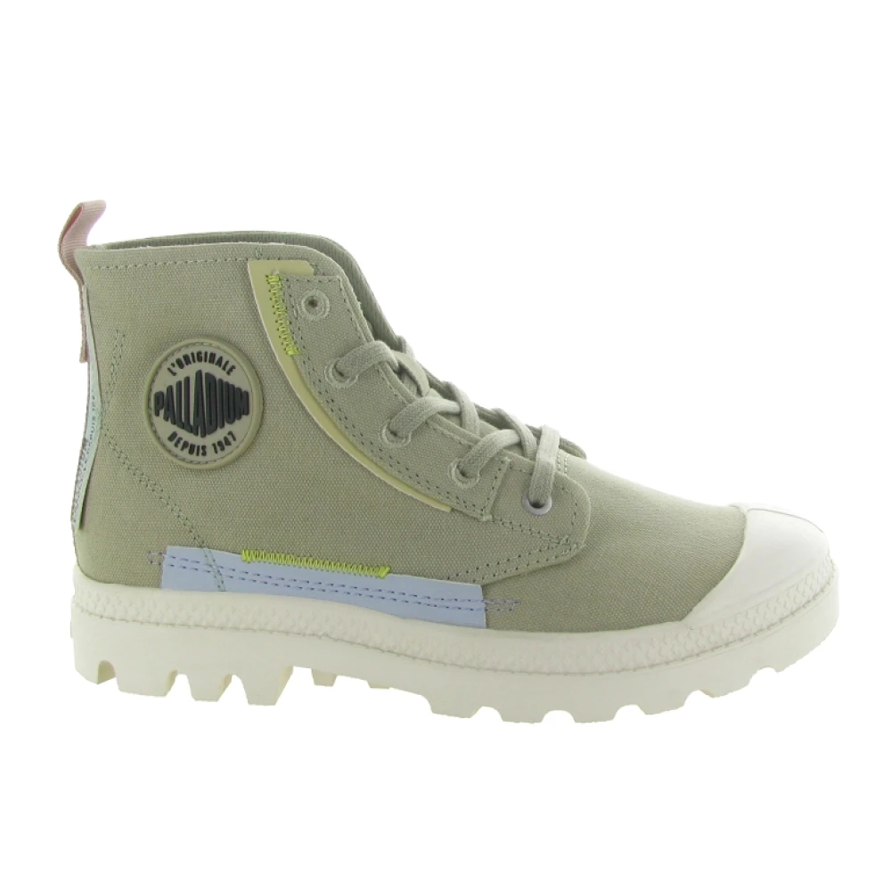 Palladium Onderlaag Schoenen Easy Scratch Dames Schoenen Groen