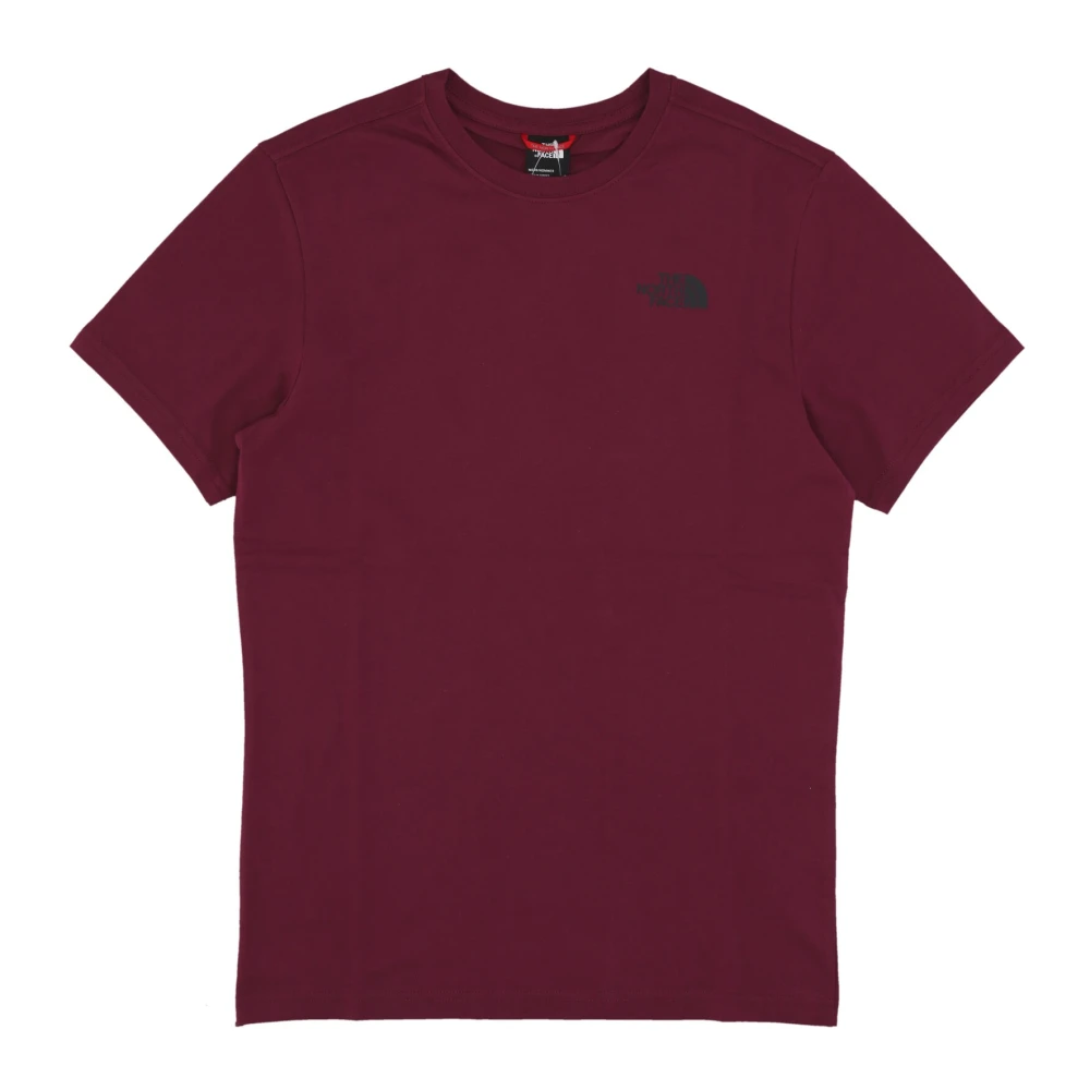 The North Face Rode Box Tee Boysenberry Streetwear Brown Heren